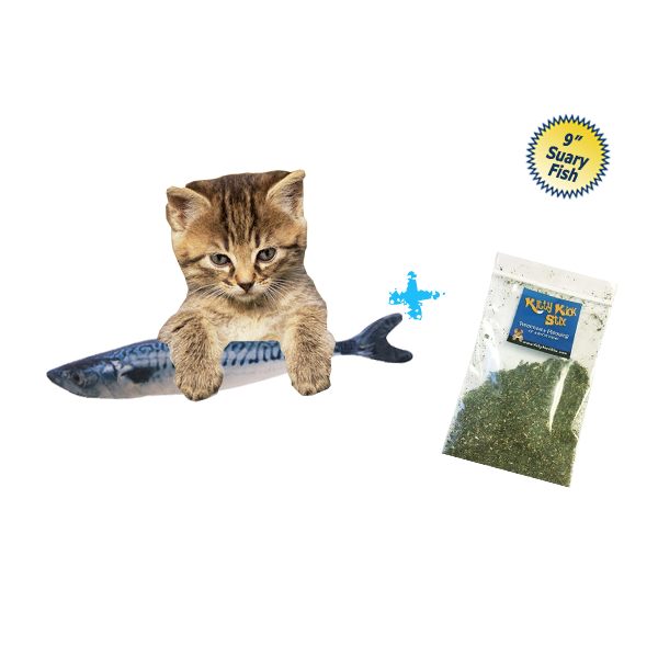 Catnip Fish Kicker Pacific Saury