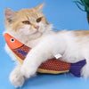 CrinkleFish Kick Toy – Catnip Filled w/ Bell & Crinkle