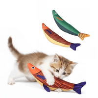 Fish Crinkle Kicker Toy