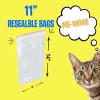 Re-Sealable Bags </br>(15" or 11")
