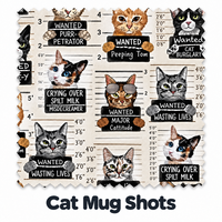 Cat Mug Shots