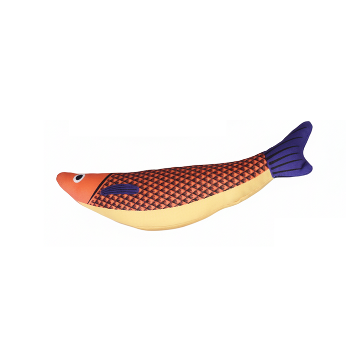 Fish Crinkle Kicker Toy