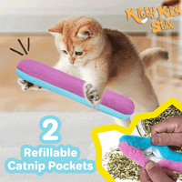 10" Refillable Catnip Kickers