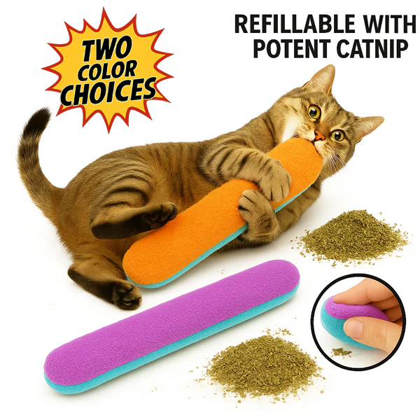 10" Refillable Catnip Kickers