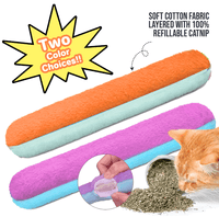 10" Refillable Catnip Kickers
