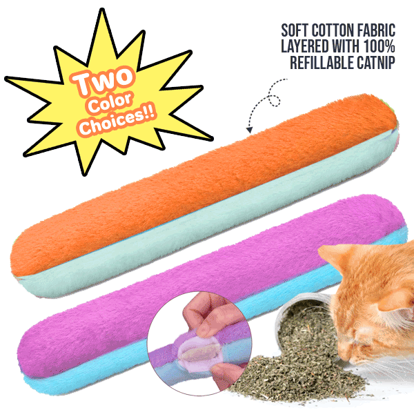 10" Refillable Catnip Kickers