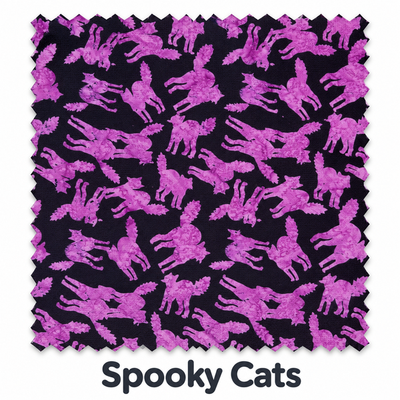 Spooky Cats fabric