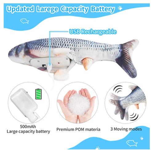 USB Electric Flopping Fish Kicker