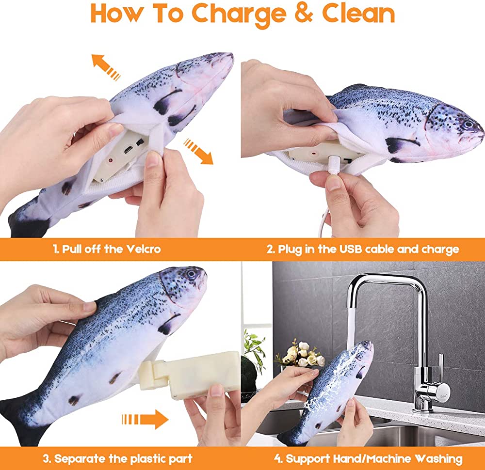 USB Electric Flopping Fish Kicker